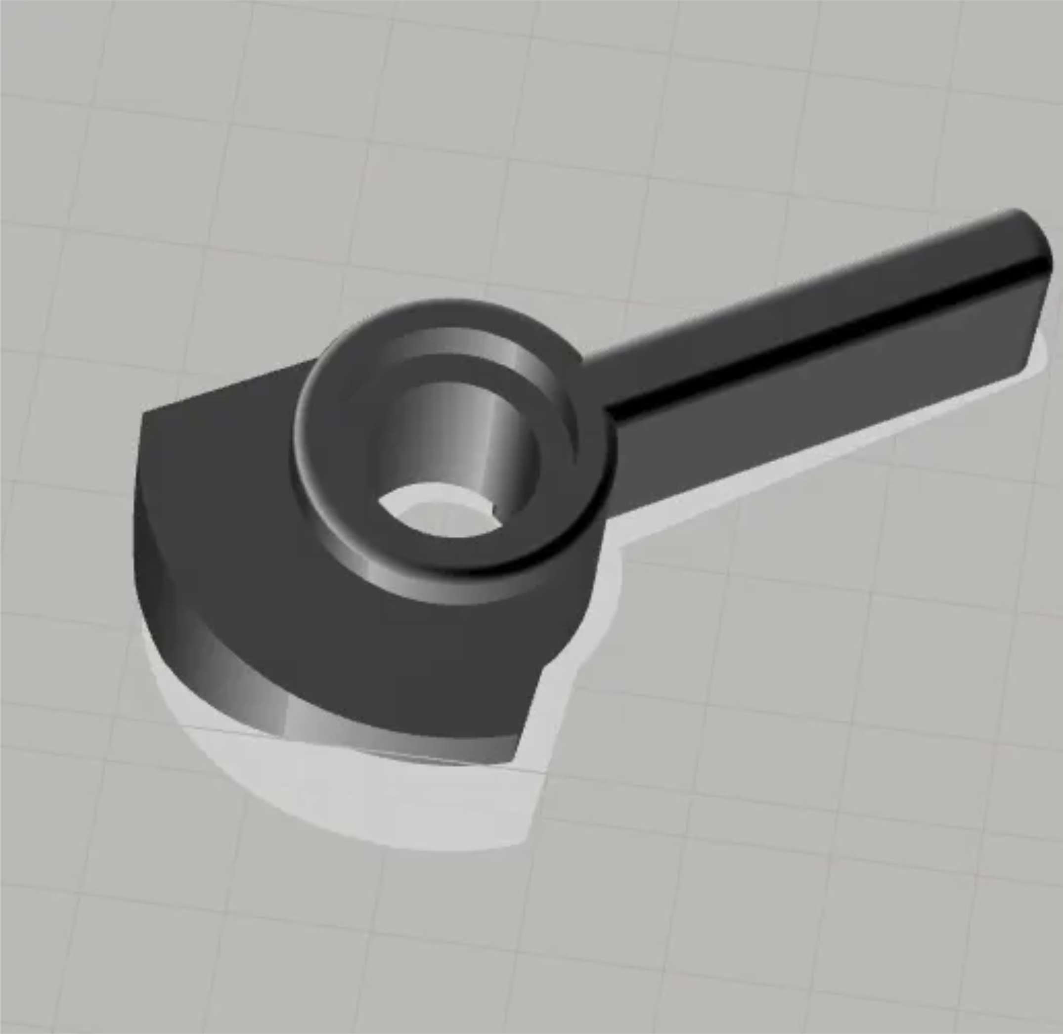 Fermeture capot de pont